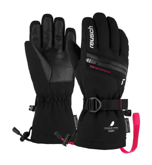 Lando R-TEX XT Jr - guanti da sci - bambino Black