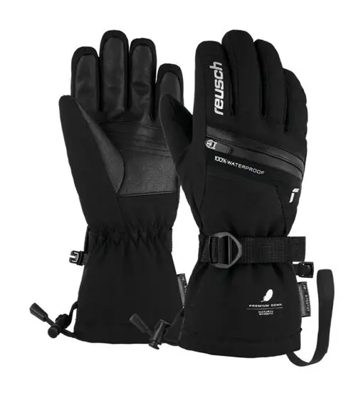 Lando R-TEX XT Jr - guanti da sci - bambino Black