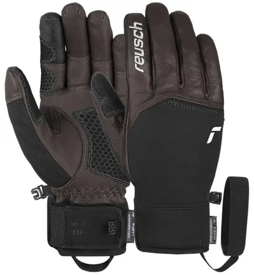 Lleon R-TEX® XT M - guanti da sci - uomo Dark Brown