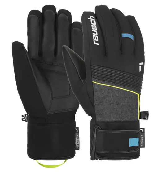 Louis R-TEX XT M - guanti da sci - uomo Black
