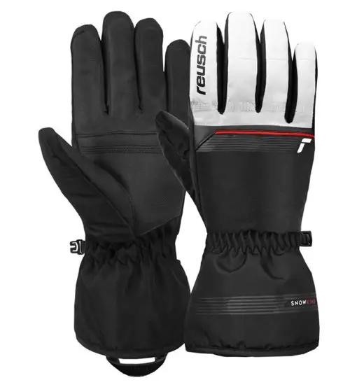 Snow King M - guanti da sci - uomo Black