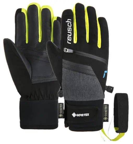 Travis GORE-TEX Junior - guanti da sci - bambino Black