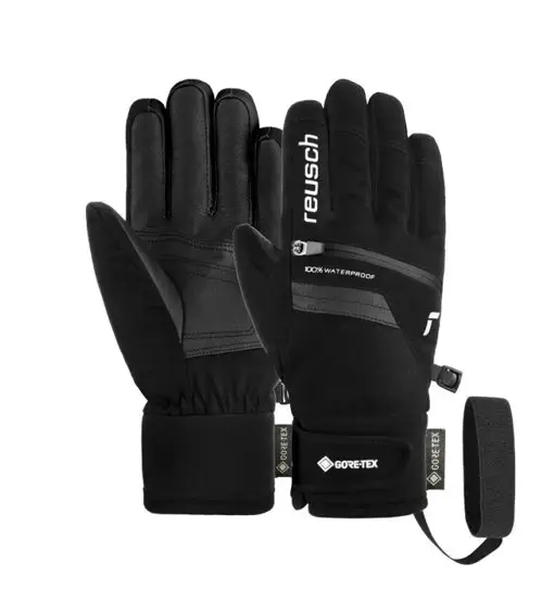 Travis GORE-TEX Junior - guanti da sci - bambino Black