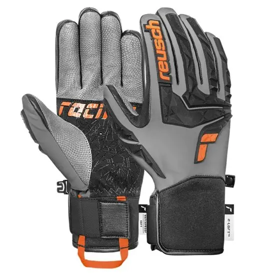 Reusch Guanti Grigio 3991618