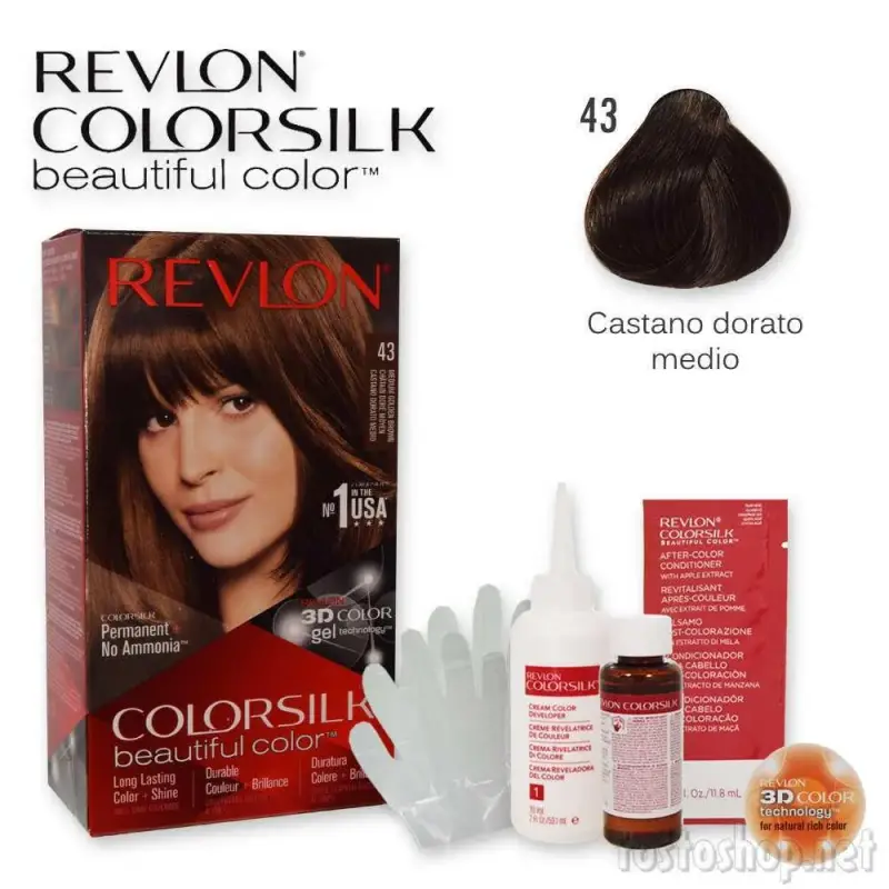 colorsilk n 43 castano dorato medio