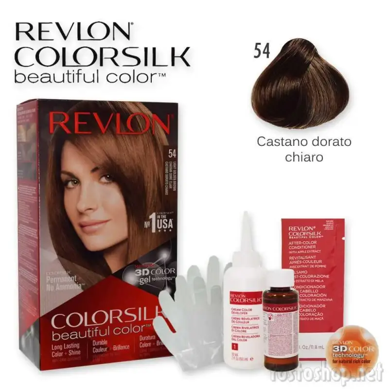colorsilk n 54 castano dorato chiaro