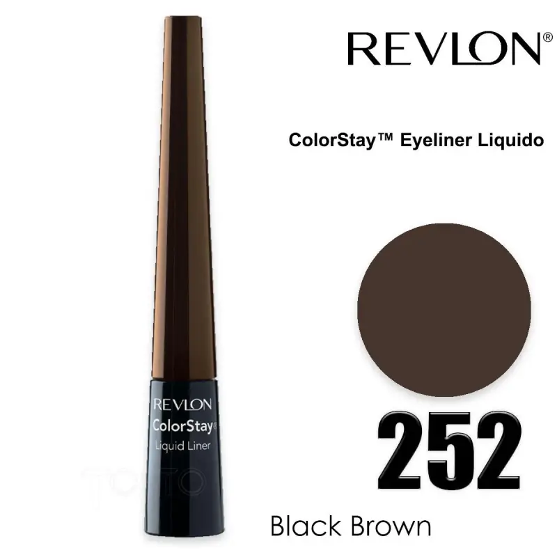 Colorstay Liquid liner nero marrone 252