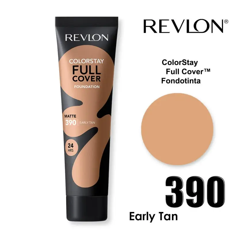 Fondotinta Revlon colorstay copertura completa abbronzatura precoce 390