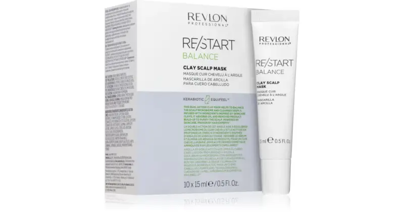 Maschera per cuoio capelluto all'argilla Restart Balance (Maschera per cuoio capelluto all'argilla) 10 x 15 ml