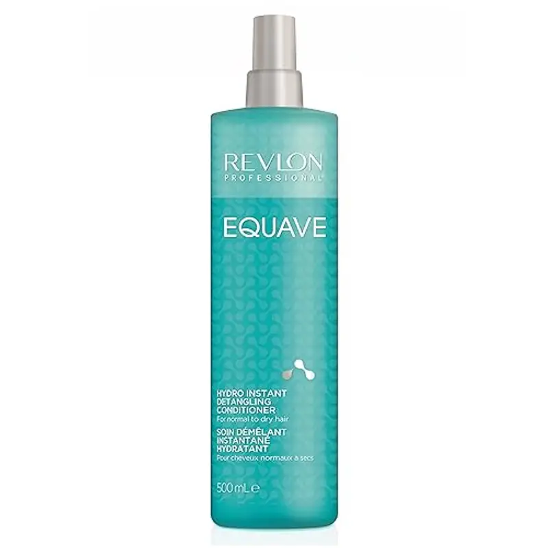 Revlon Professional Equave Hydro Bi-Phase Detangling Conditioner, Balsamo senza Risciacquo, per Capelli Normali/Secchi, Districante, con Protezione dal Calore, Capelli Lisci e Definiti - 200 ml