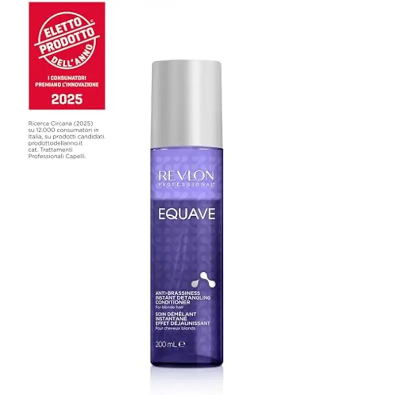 Revlon Professional Equave Hydro Bi-Phase Detangling Conditioner per Capelli Biondi/Grigi/Decolorati miniatura 2