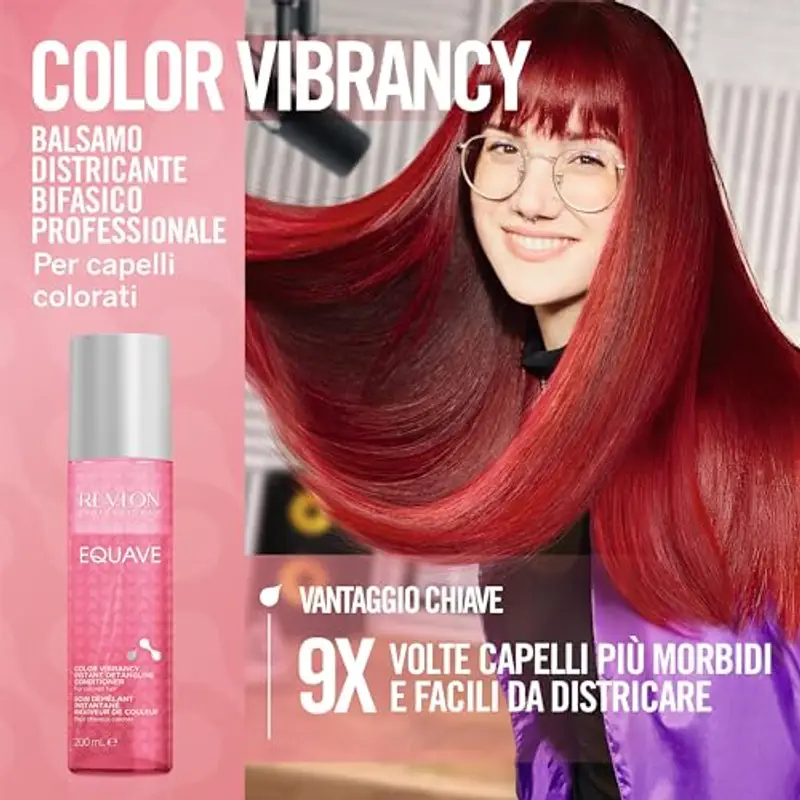 Revlon Professional EquaveHydro Bi-Phase Detangling Conditioner per Capelli Colorati miniatura 3