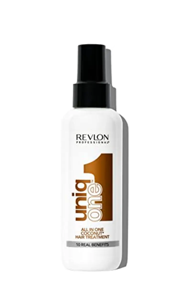 Revlon Professional UniqOne Coconut, Trattamento per Capelli Senza Risciaquo, All in One, Idrata, Protegge e Ripara (150ml), Fragranza al Cocco