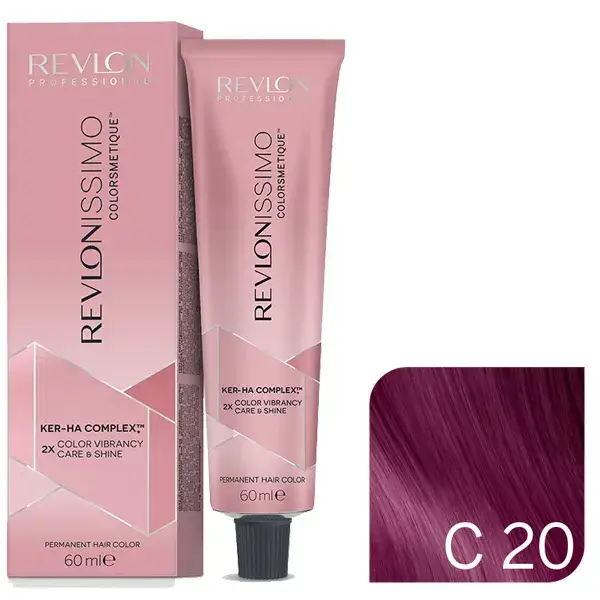 Revlonissimo Colorsmetique - tintura capelli crema, 60ml C20 | Melanzana Viola