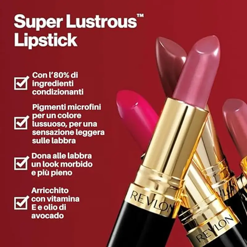 Revlon Super Lustrous Pearl Rossetto - # 103 Caramel Glace per le donne 4, 3 g miniatura 3