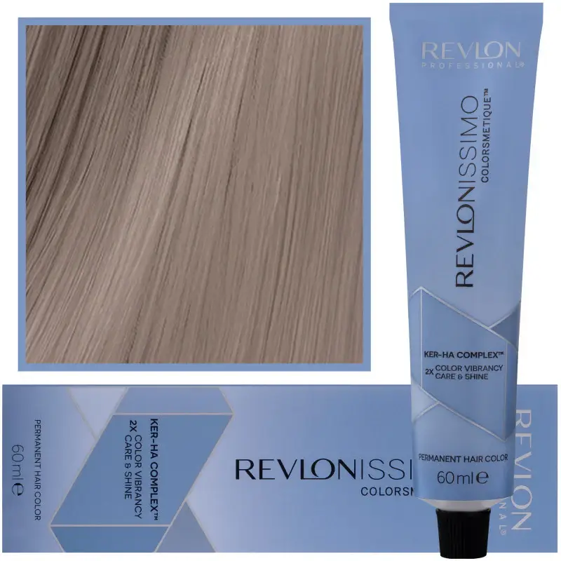 Tintura per capelli Revlon Revlonissimo Colorsmetique 60ml 9 21 | Biondo chiarissimo cenere iridescente