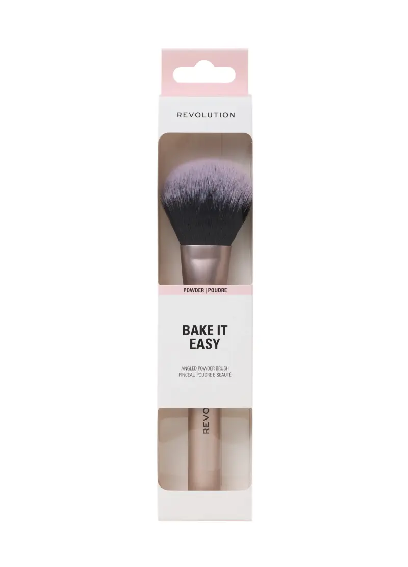 Revolution Bake It Easy Powder Brush, Donna, Rosa