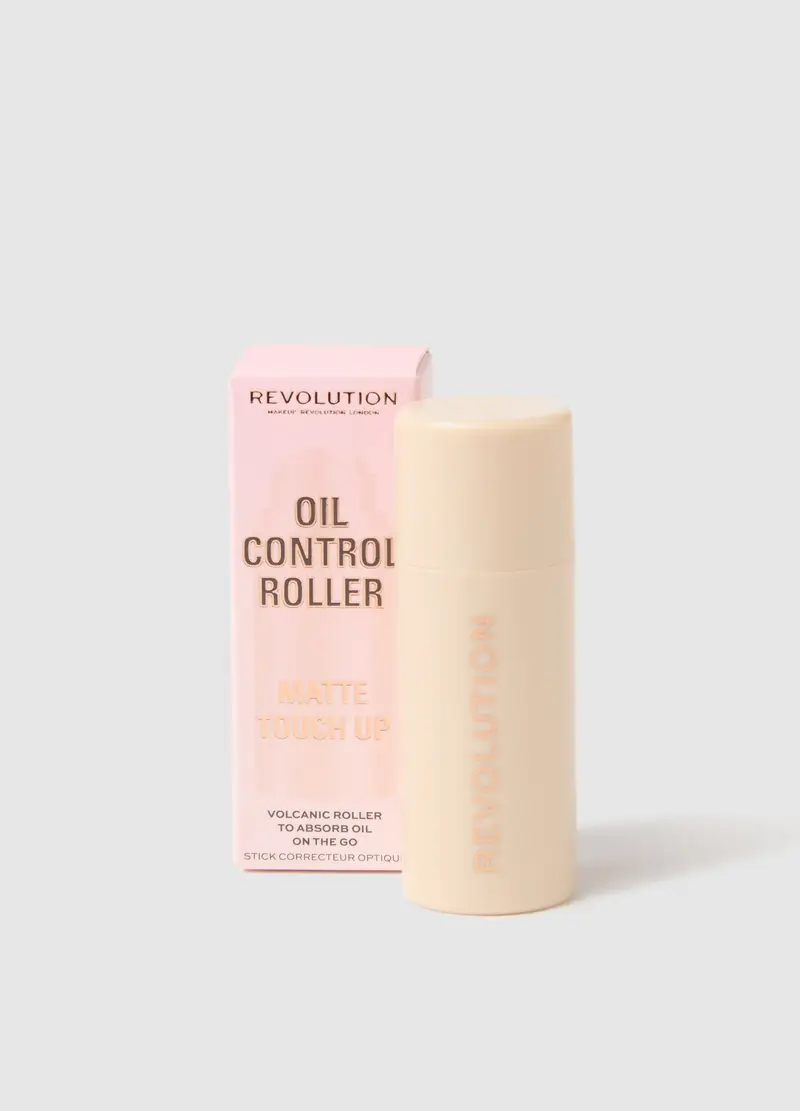REVOLUTION, Matte Touch Up Oil Control Roller Promer Viso, Donna, Bianco, Taglia: FASUL