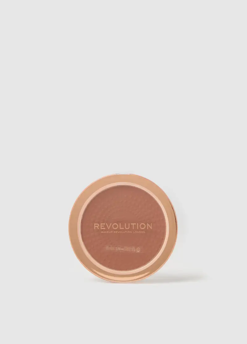 REVOLUTION, Mega Bronzer 02 - Warm Bronzer In Polvere Compatta, Donna, Marrone, Taglia: FASUL