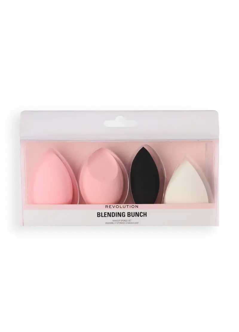 Revolution The Blending Bunch Makeup Sponge Set, Donna, Rosa