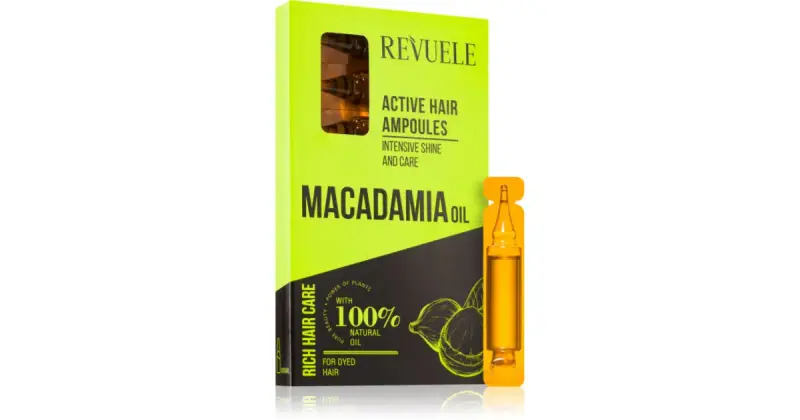 olio di Macadamia Active fiala per capelli tinti 8x5 ml