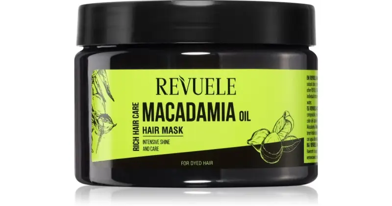 olio di Macadamia maschera trattante per capelli tinti 360 ml