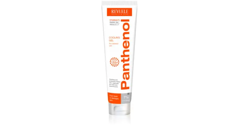 Panthenolo gel rinfrescante per lenire la pelle 75 ml
