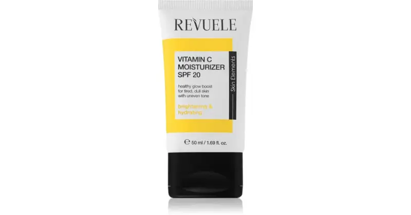 Vitamin C crema viso idratante e illuminante SPF 20 50 ml