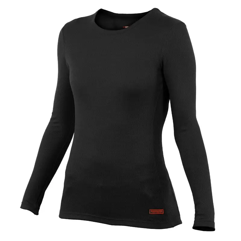 MAGLIA MANICA LUNGA COCOON DONNA Nero