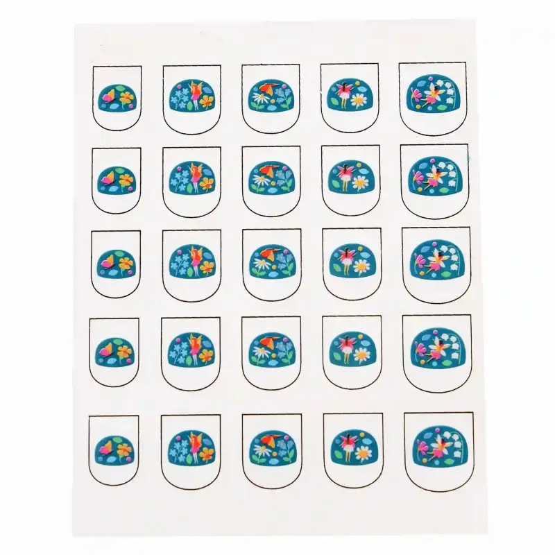 Adesivi per unghie Rex London Fairies In The Garden (x25)