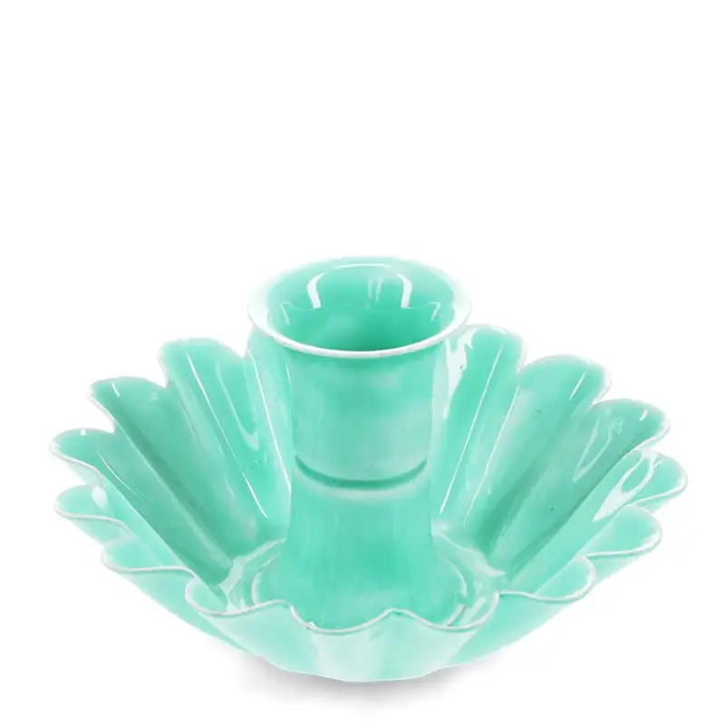 Candelabro a forma di fiore in smalto Rex London