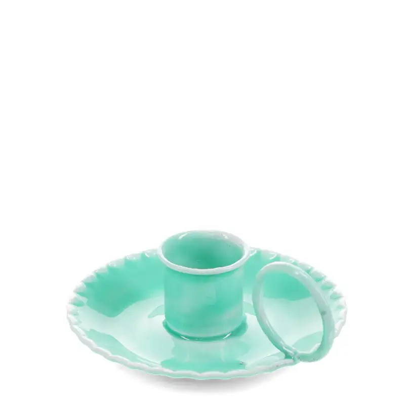 Candelabro in metallo smaltato Rex London