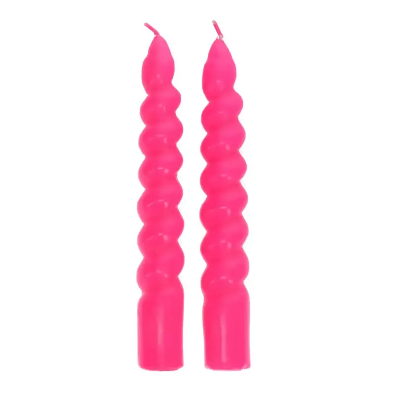 Candele torcigliate Rex London (x2)