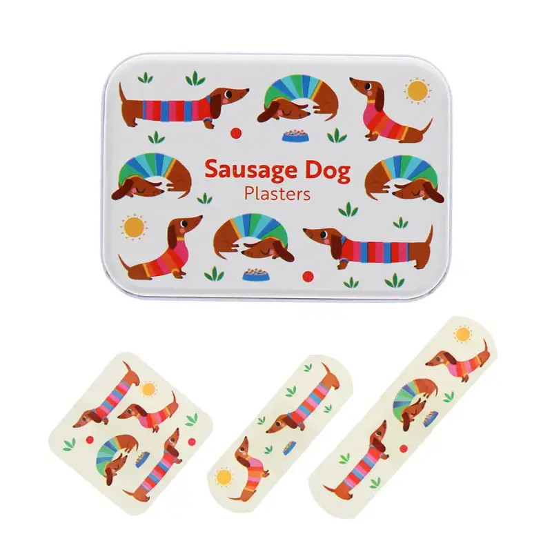 Cerotto per bambini Rex London Sunny Sausage Dog (x30)