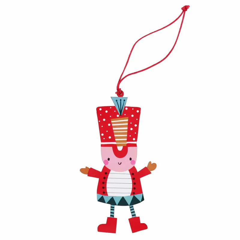 Decorazione natalizia con soldatino in legno Rex London