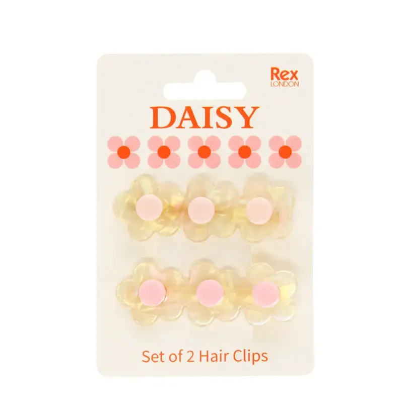 Fermaglio per capelli da ragazza Rex London Daisy (x2)