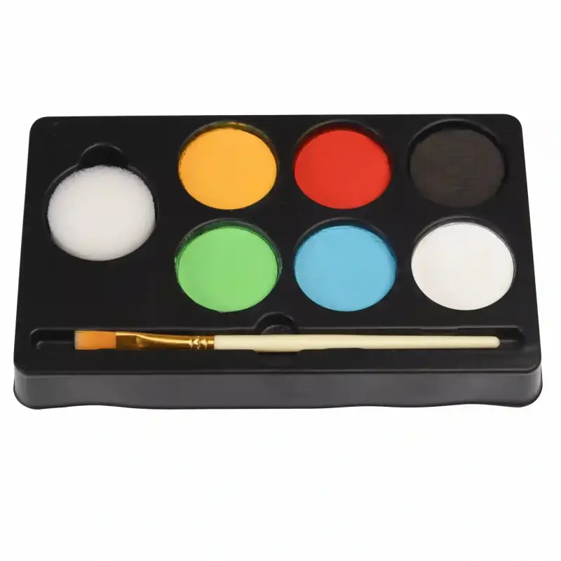 Pittura facciale arcobaleno Rex London