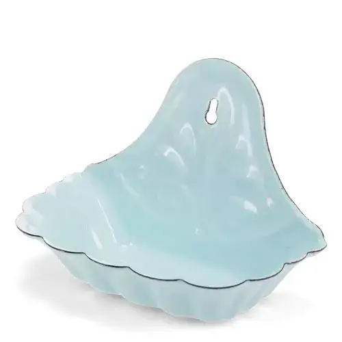 Porta sapone da parete in smalto Rex London