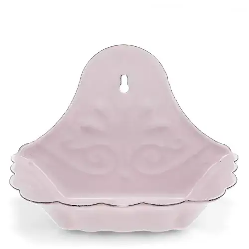 Porta sapone da parete in smalto Rex London