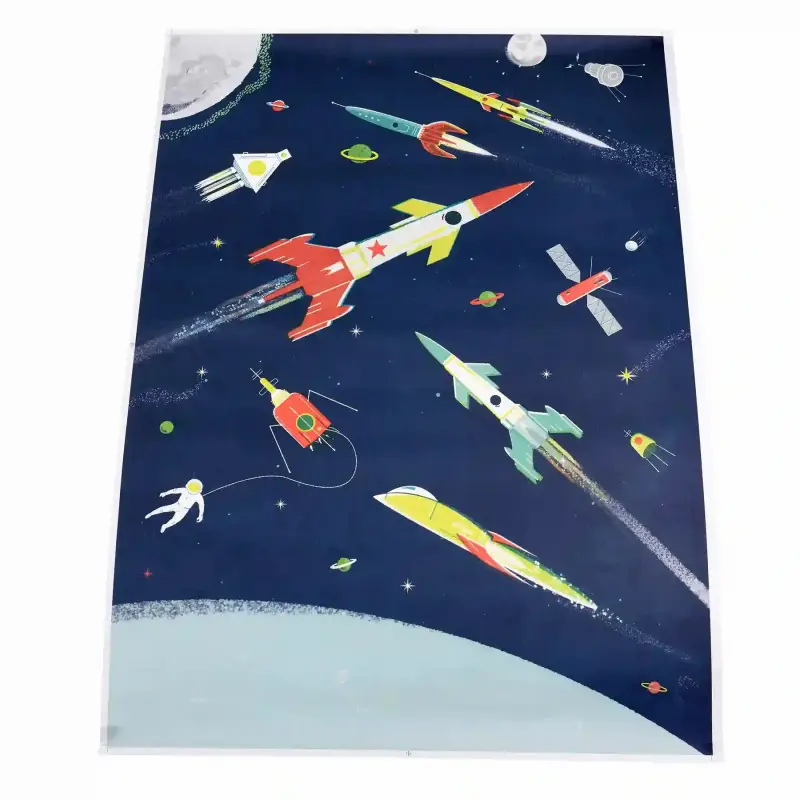 Poster fosforescente Rex London Space Age