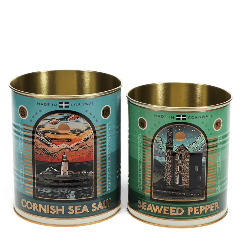 Scatola di immagazzinaggio Rex London Cornish Salt And Pepper (x2)