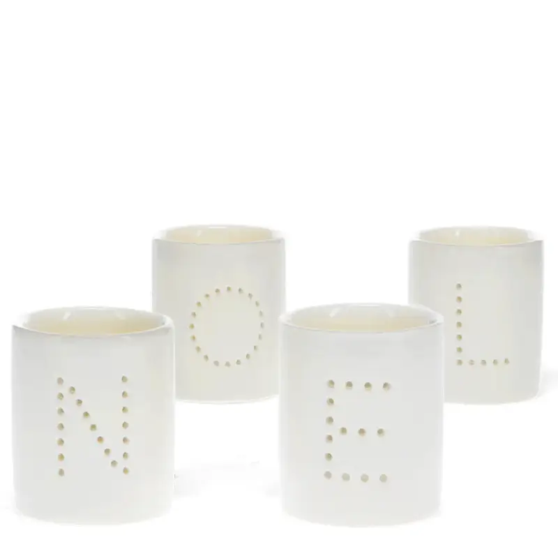 Vaso per candele Rex London Noel (x4)