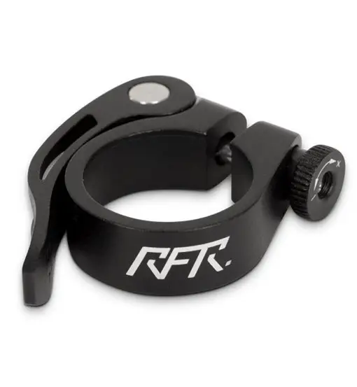 Collarino reggisella con sgancio rapido Black