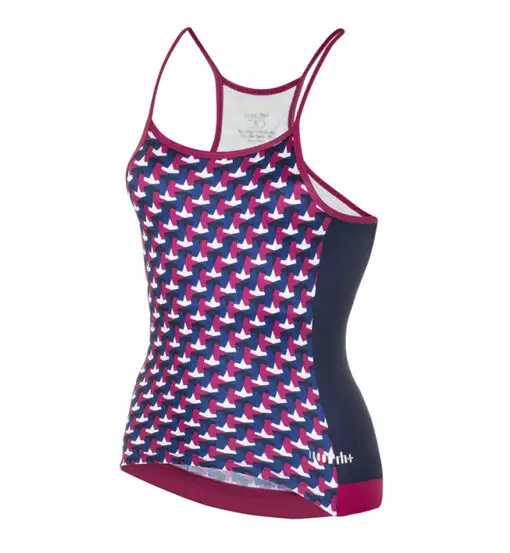 Preppy Spaghetto - top bici - donna Blue