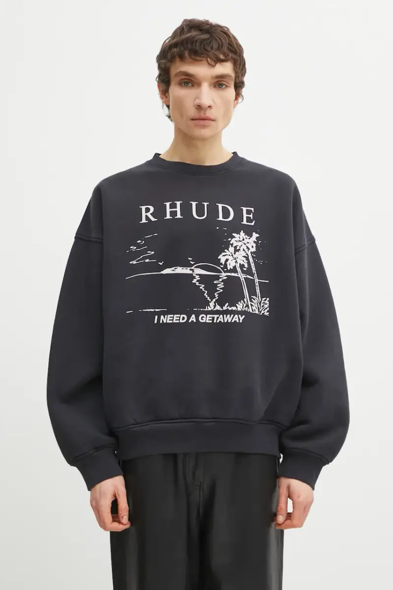 felpa in cotone I Need A Getaway Nero