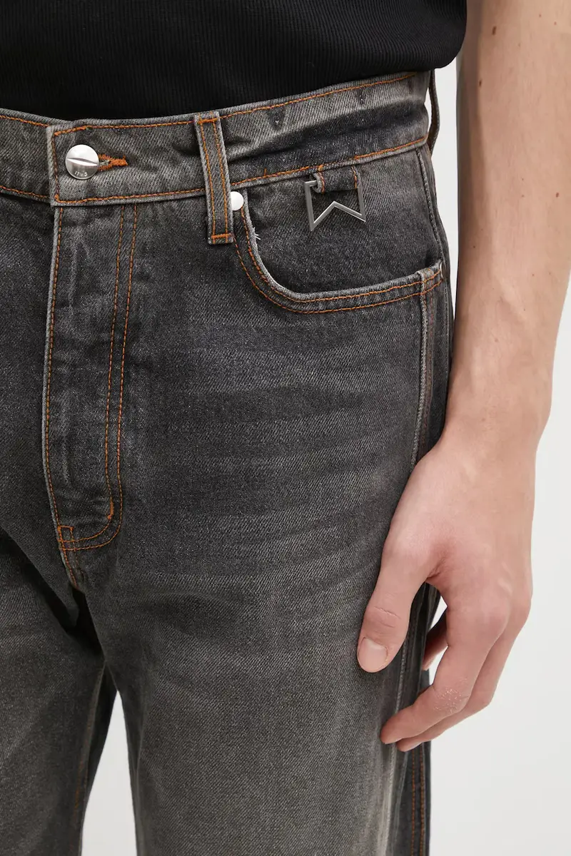 RHUDE Jeans Uomo Grigio 3395555 miniatura 4