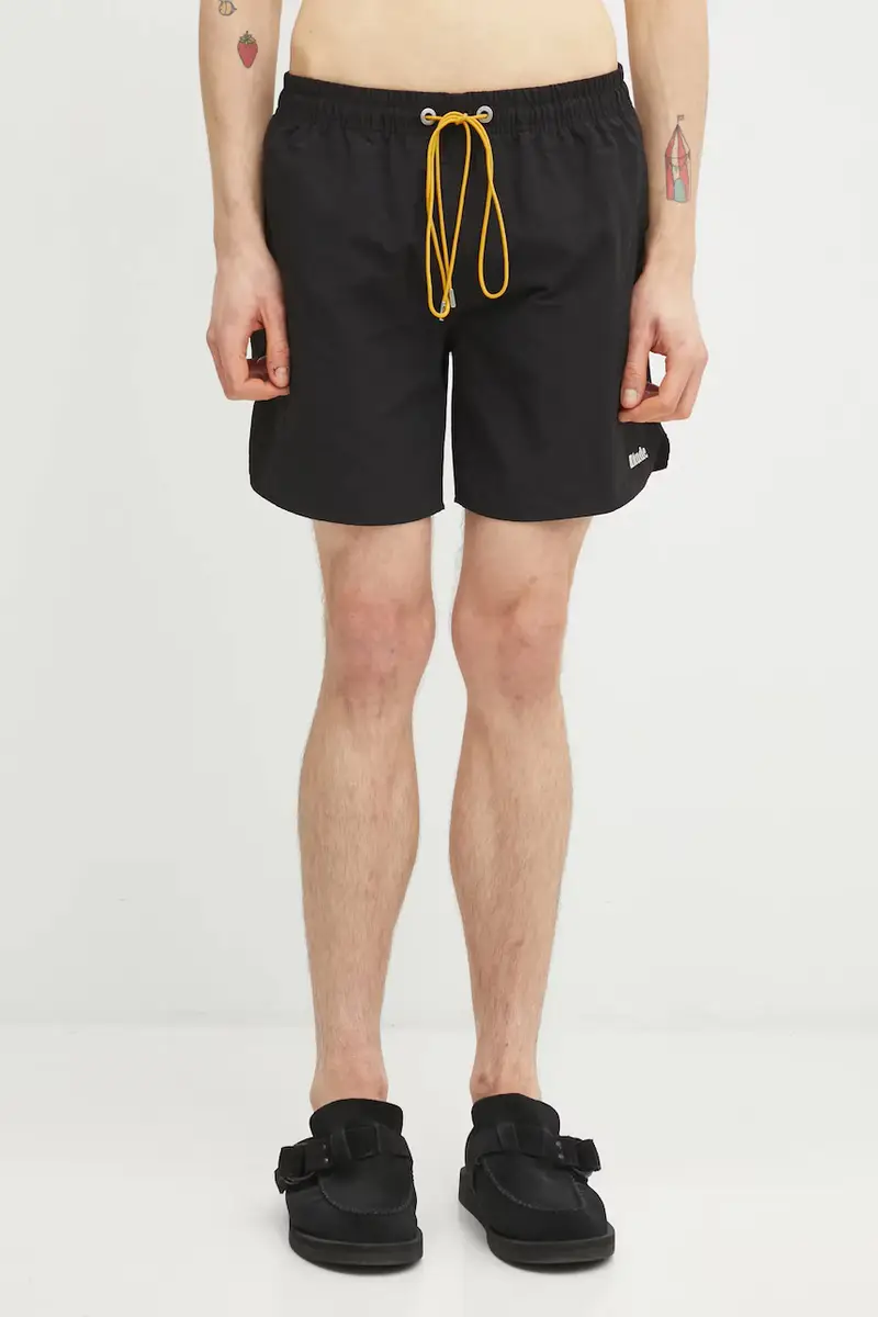 pantaloncini da bagno Classic Logo Swim Short Nero