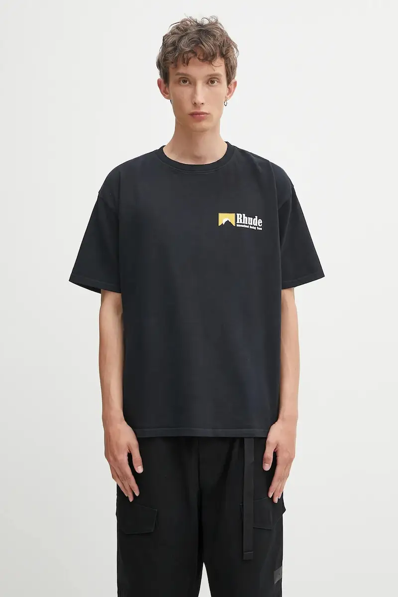 RHUDE T-shirt Uomo Nero 2258485