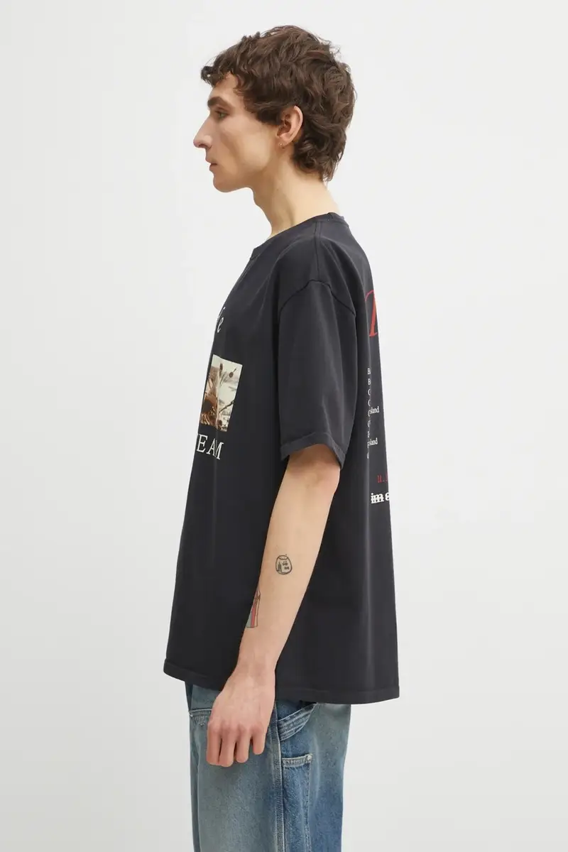 RHUDE T-shirt Nero 3973413 miniatura 2