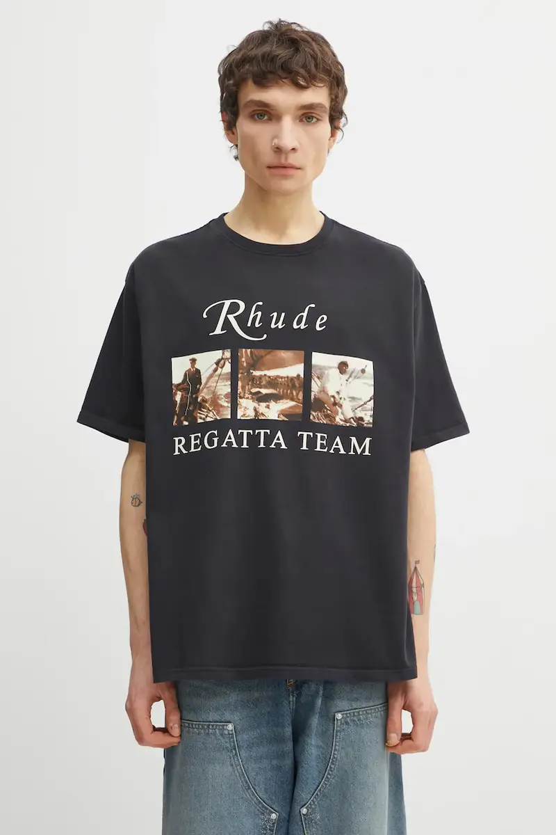 RHUDE T-shirt Nero 3973413